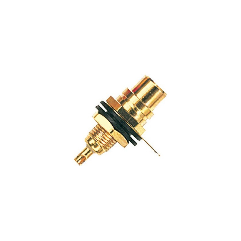 PROEL STAGE FRCA10BK PROEL RCA CONNECTORS gniazdo żeńskie RCA do montażu panelowego